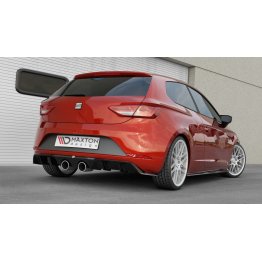 Диффузор заднего бампера на Seat Leon III Cupra